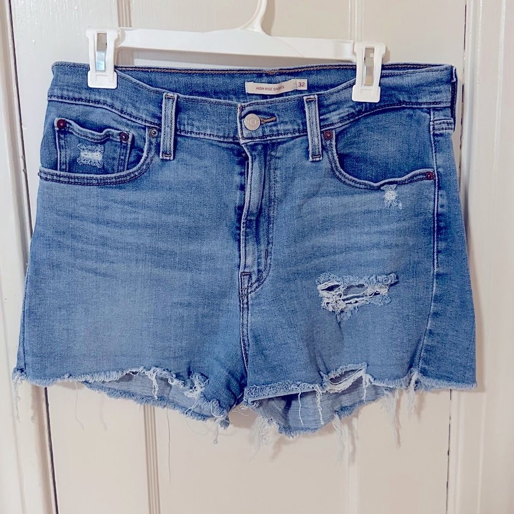 High waisted shorts